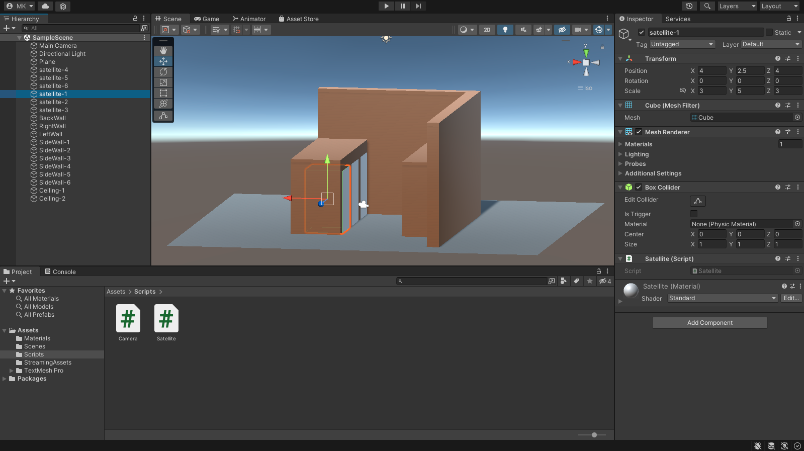Unity の実装 Unity の実装