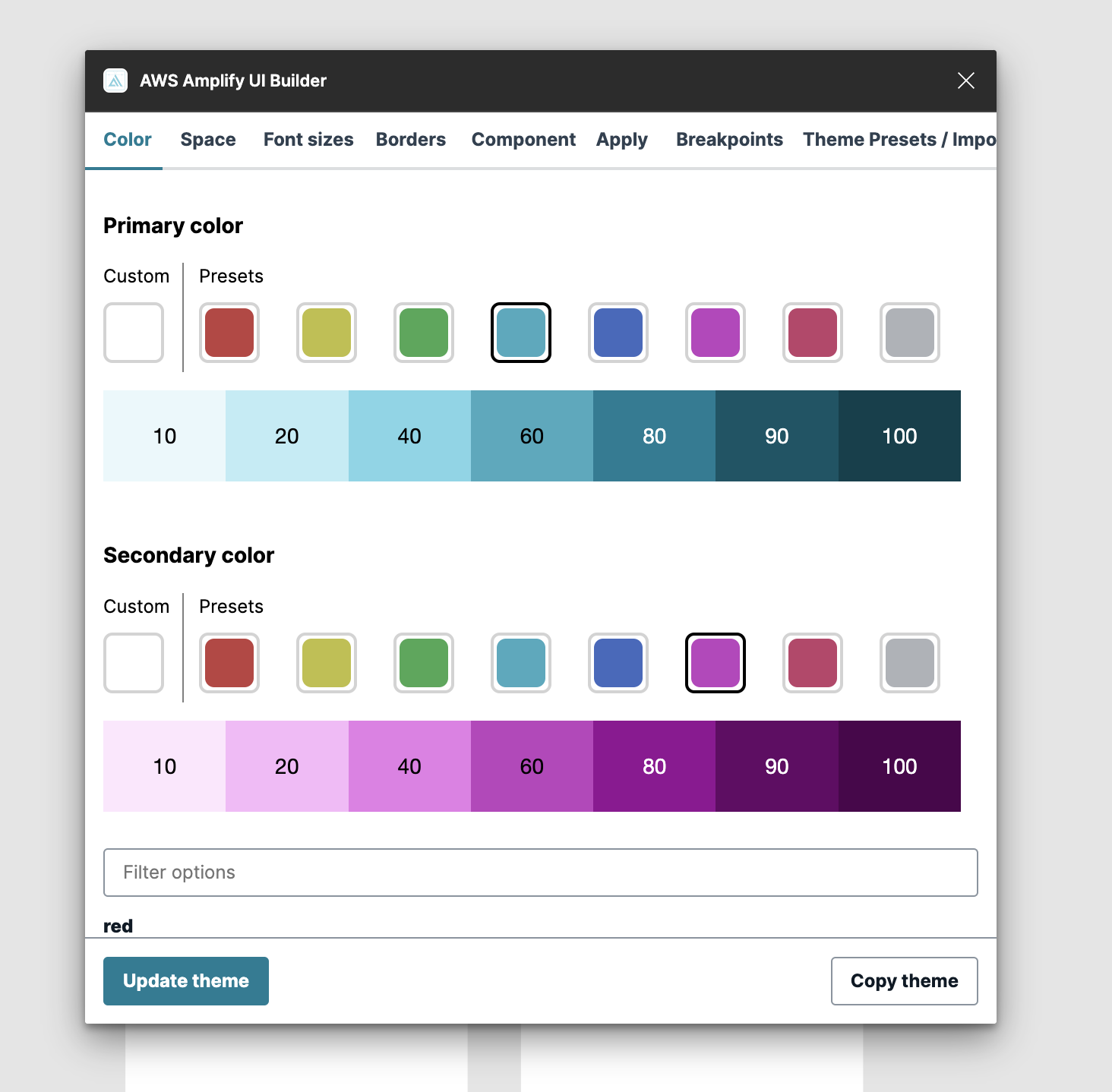 Amplify UI Builder Amplify UI Builder