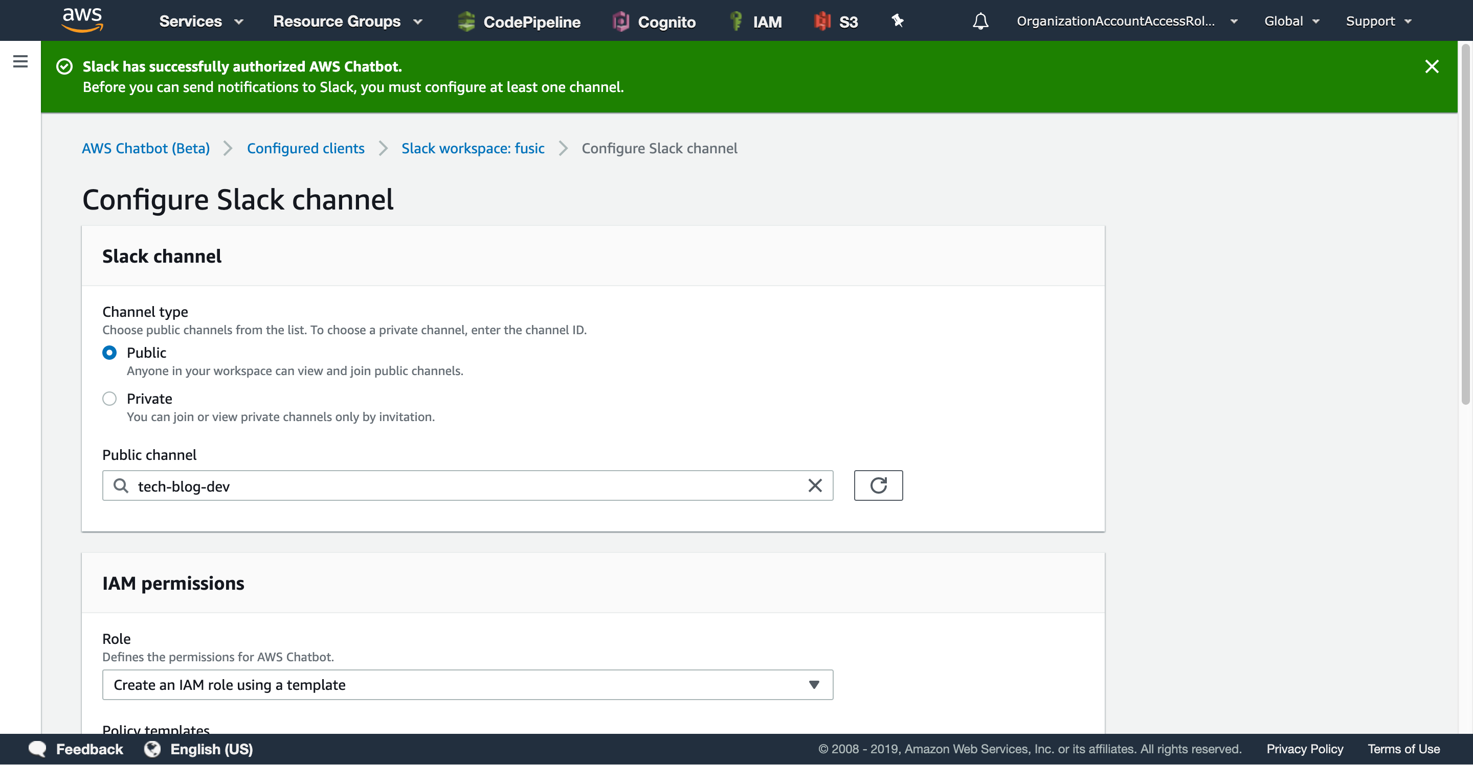 AWS Chatbot Step2 AWS Chatbot Step2