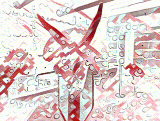 Fusic のロゴを適用させた結果