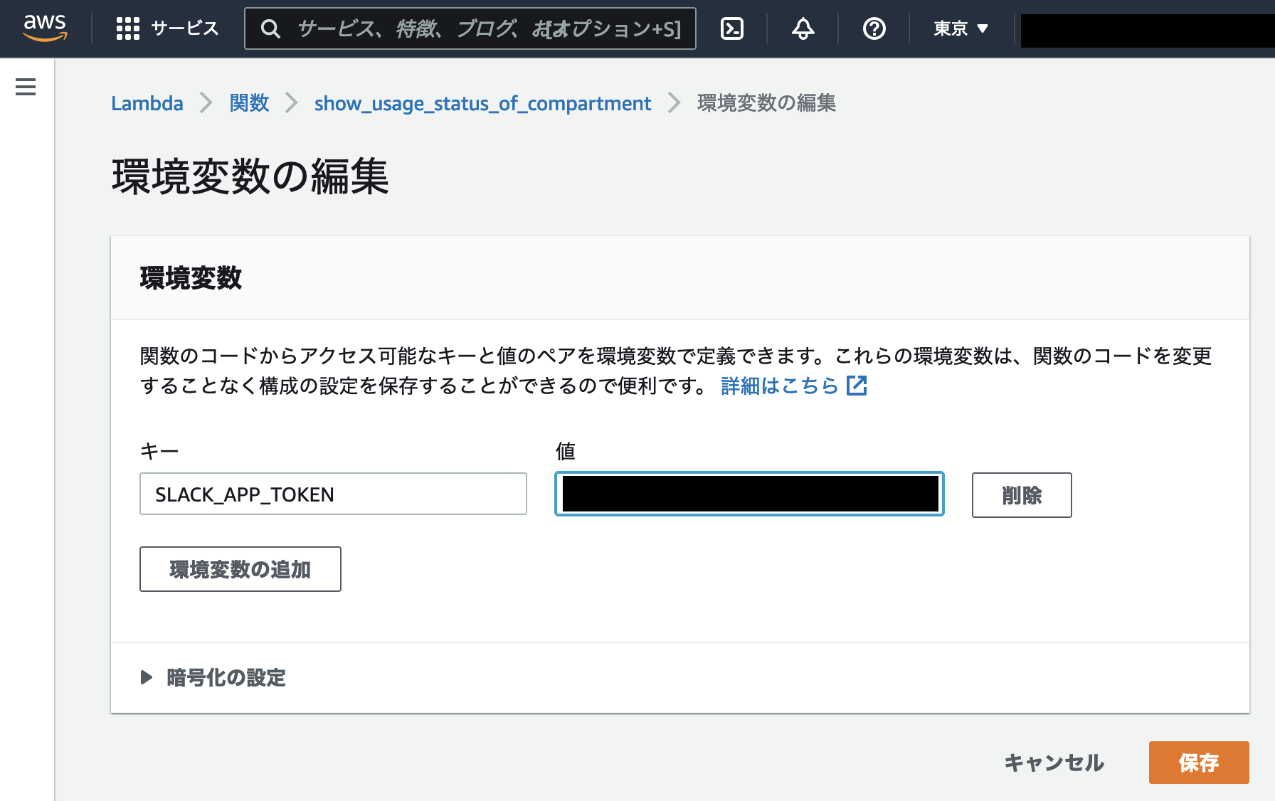 Environment variable