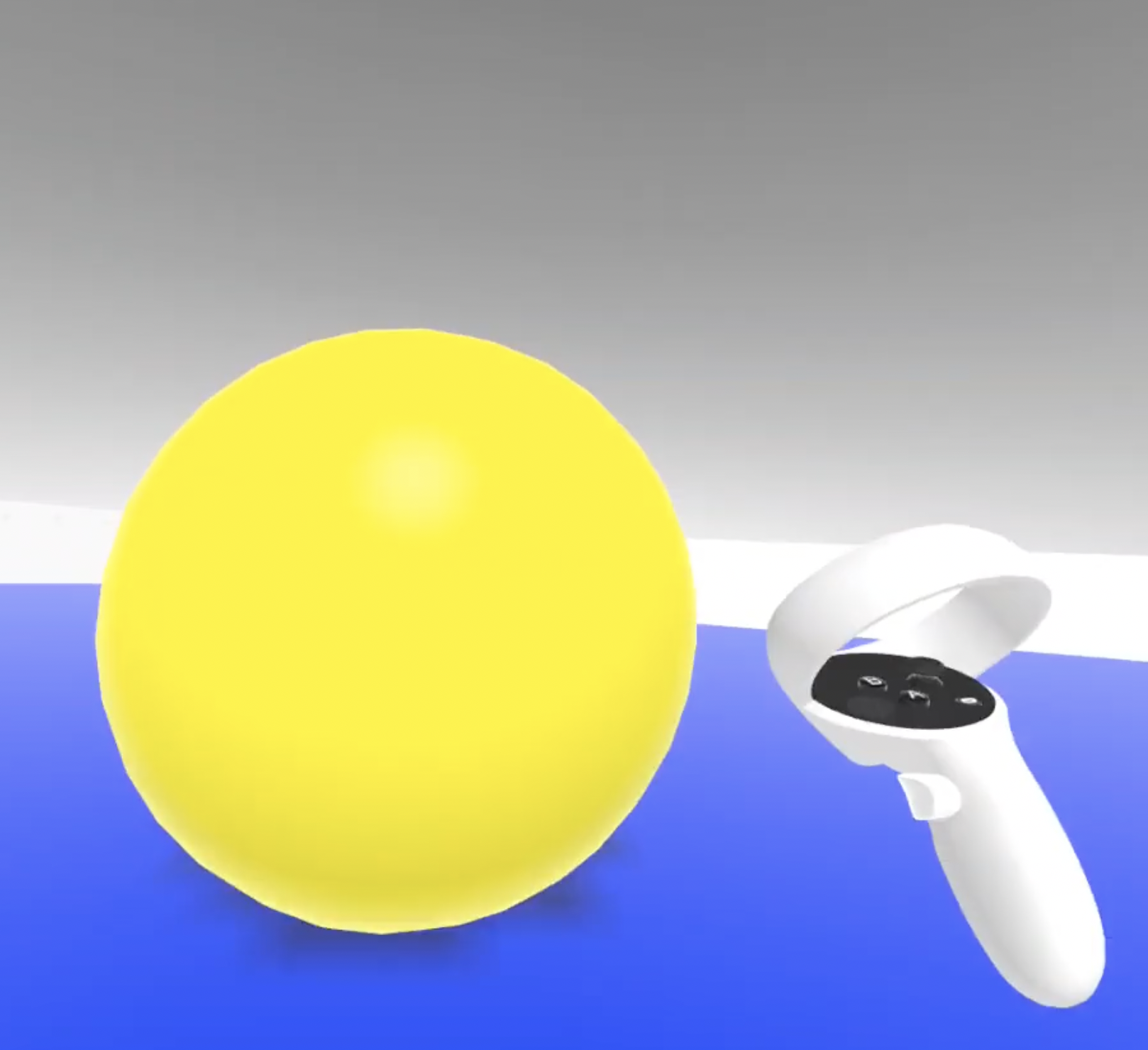 OVRControllerPrefab with ball ovrcontrollerprefab.png
