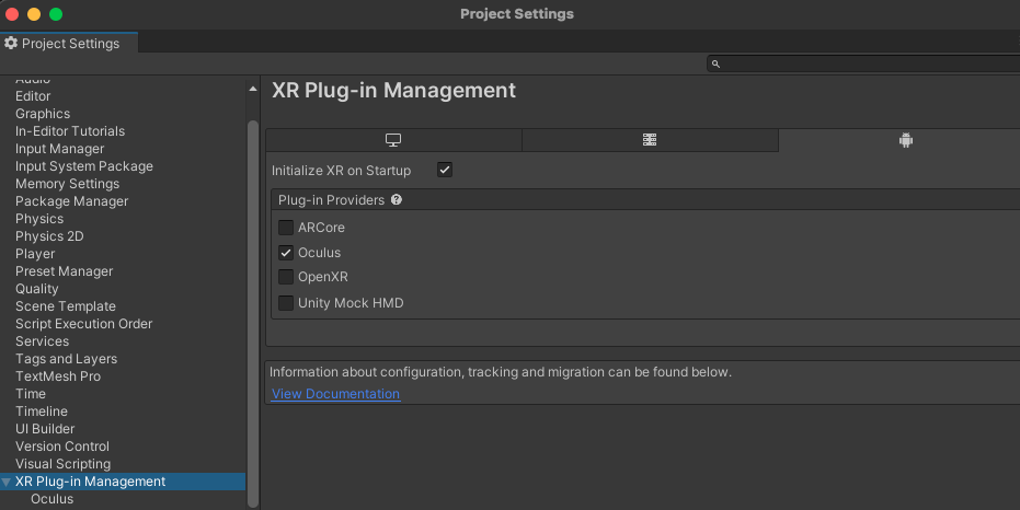 Project settings in Unity project-settings.png