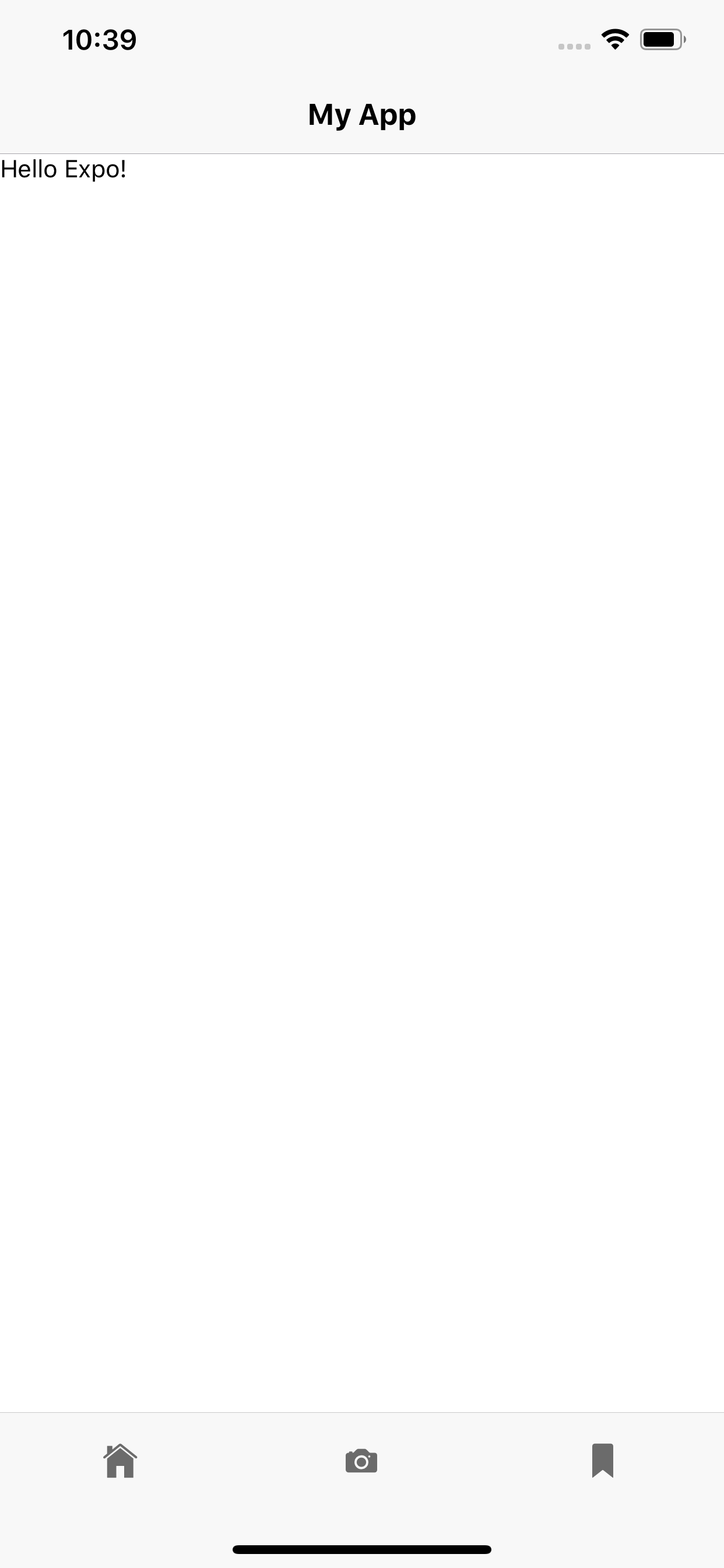 Layout using NativeBase components Layout using NativeBase components